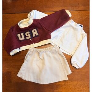 Lee Middleton Ashton Drake Playtime Wonder Doll Outfit USA Multi Color Varsity